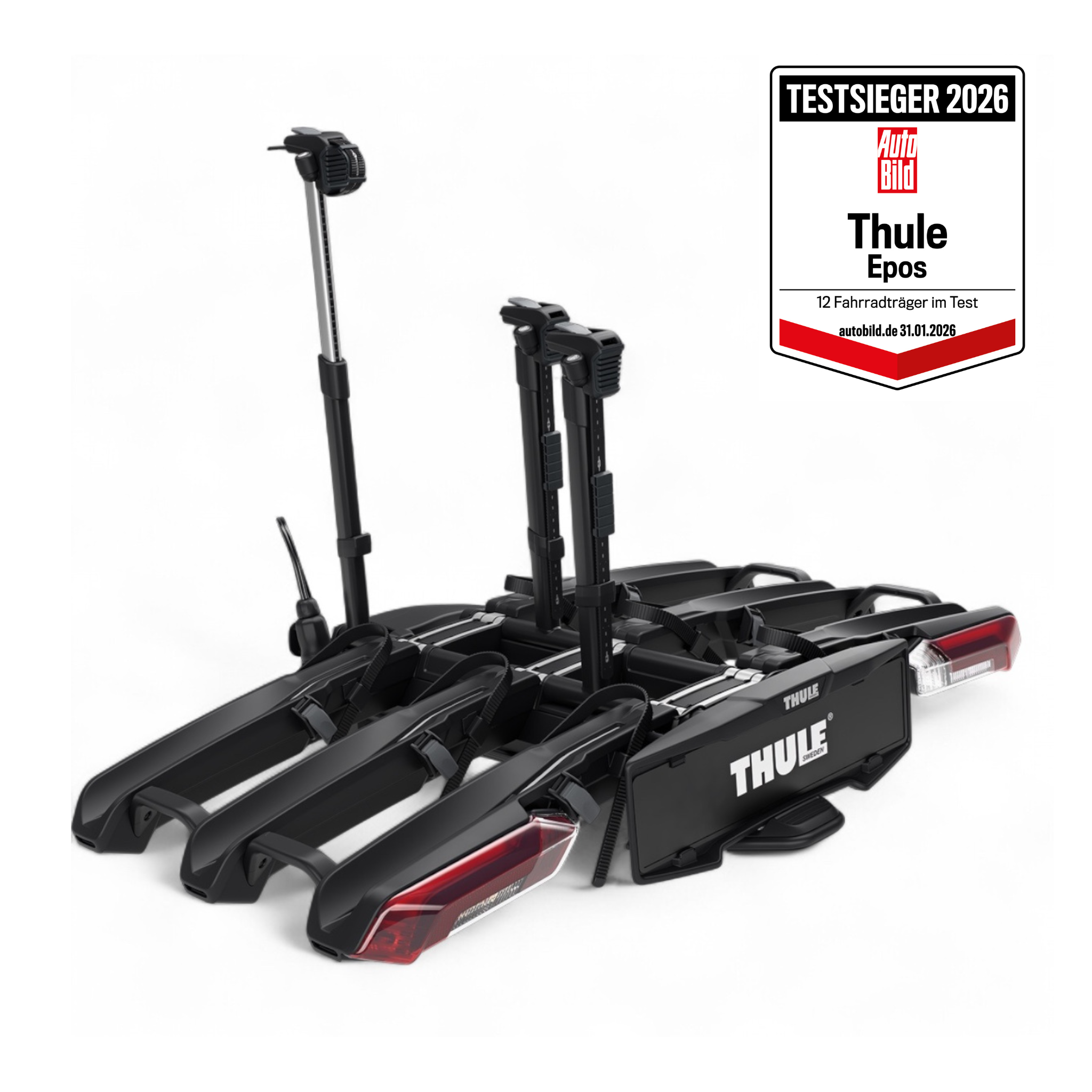 thule fahrradanhänger leihen Thule Epos 3, 3er Fahrradträger mieten, leihen