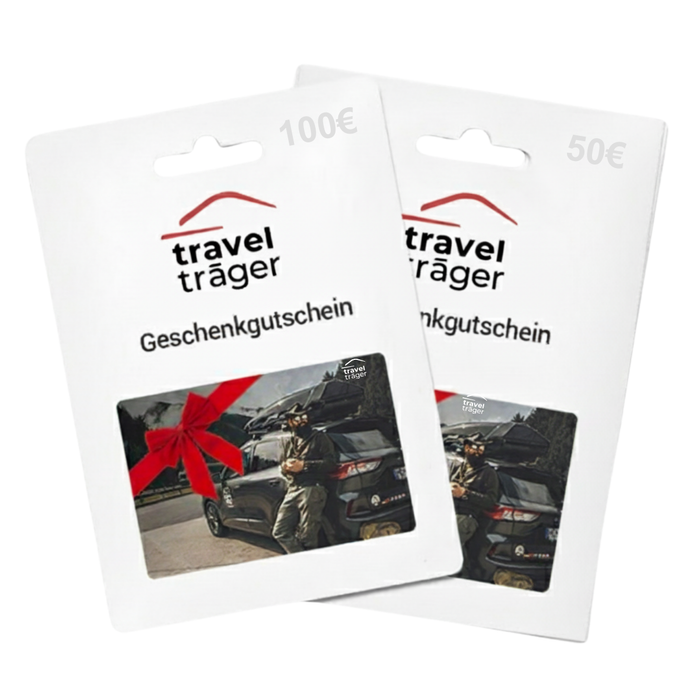 travelträger®-Geschenkgutschein
